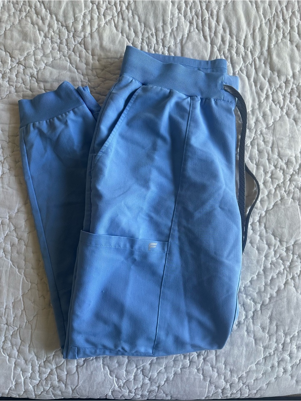 Fabletics Ceil Blue Scrub Pants